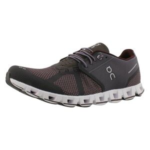 ON Running Cloud Men's Shoes Size 8.5 Pebble/Raisin Outdoor Sneakers Mesh Casual